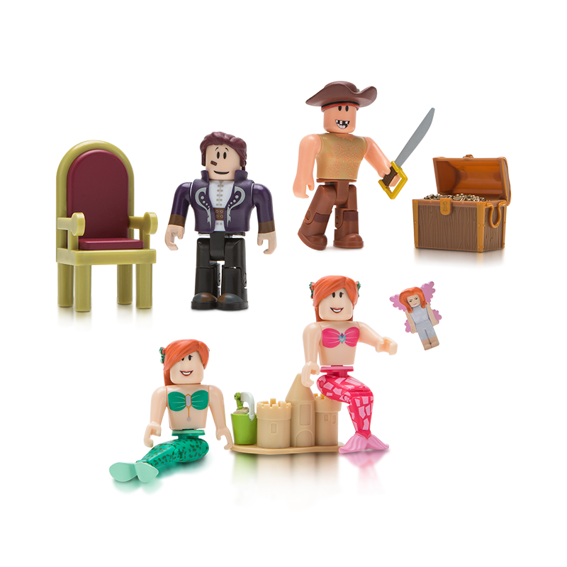  Roblox Celebrity Collection - Vesteria: Dark Forest Four Figure  Pack [Includes Exclusive Virtual Item] : Toys & Games