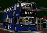 紫荊巴士派出Enviro500 MMC 12米 (WX9339) 行走A84線