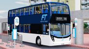 77X線中午有Enviro500 MMC 12米 (1103 VX245) 支援