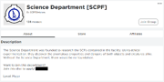 The Science Department of CreepySins' SCP Foundation
