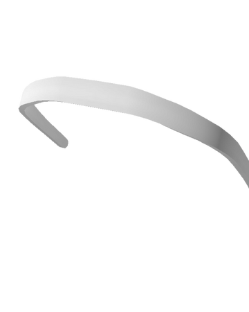 Catalog White Aesthetic Headband Roblox Wikia Fandom - hat roblox headband