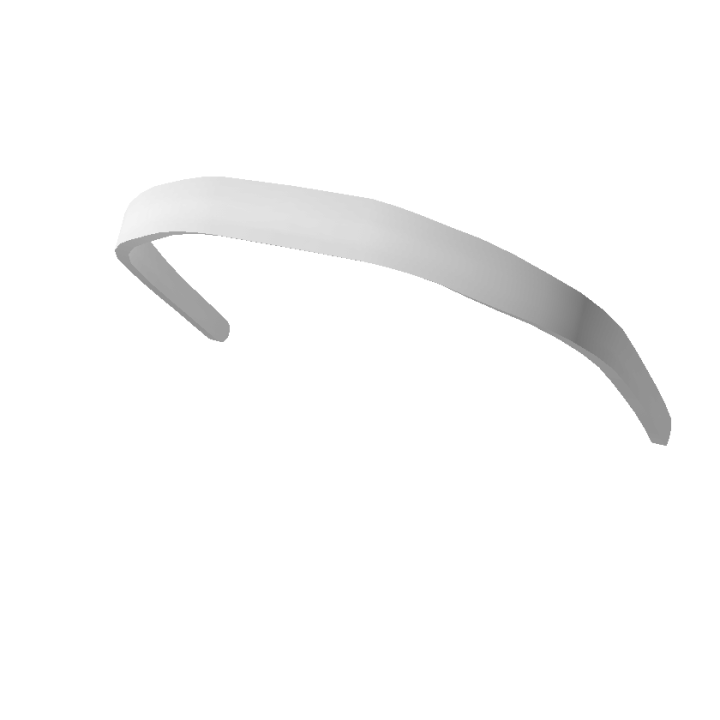 Roblox White Headband