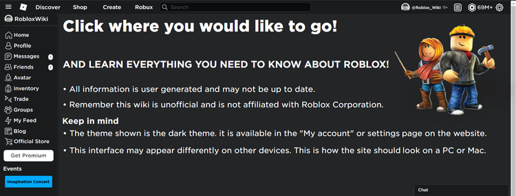 Category:Website, Roblox Wiki