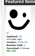 Freaky Roblox Face.png (9 KB) "C:" yüzü, bireyler tarafından yayımlanan birçok yüzden biriydi.