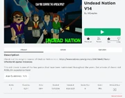 Nano Infection linked in Undead Nation's description.