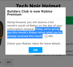 Roblox Premium Roblox Wiki Fandom - roblox premium 2200 monthly