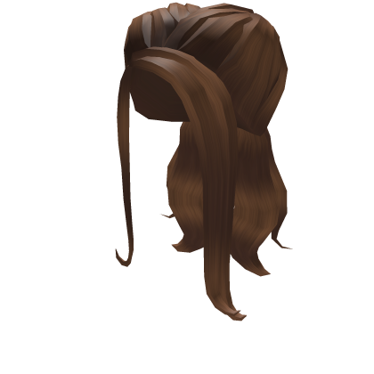 Catalog Shimmering Brown Braided Ponies Roblox Wikia Fandom - girl with brown hair roblox