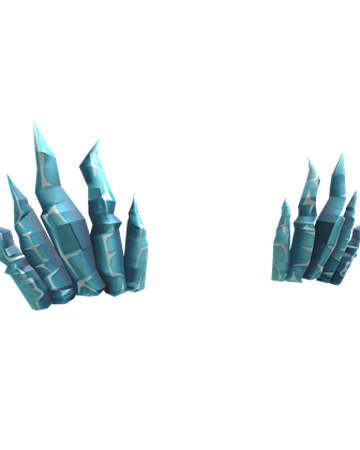 Catalog Frigidus Shoulder Ice Spikes Roblox Wikia Fandom - vurse at vurseroblox twitter