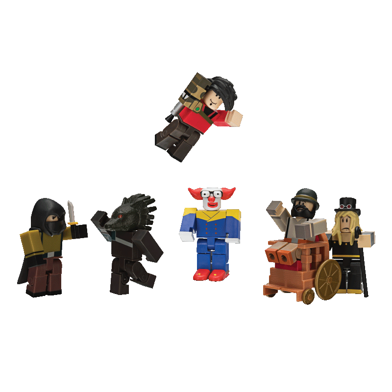 Masters of Roblox Action Collection Six Figure Pack w Exclusive Virtual Item