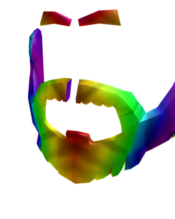 Rainbow Shaggy Beard Roblox Wiki Fandom - rainbow afro roblox