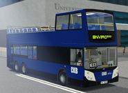 開篷版ADL Enviro500（4EN5／NX3436）行走633線