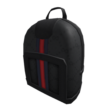 Roblox black backpack 2025