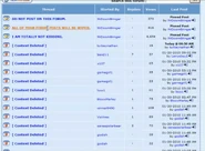 A snapshot of Forum 34 in 2010