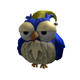 Blue Sleepy Owl