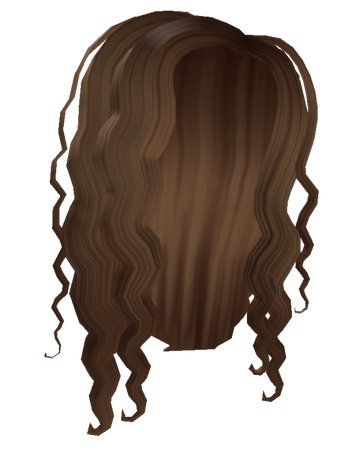 Catalog Curly Q In Shimmering Brown Roblox Wikia Fandom - brown roblox hairstyles