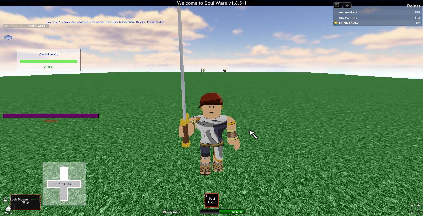 Soul Wars Roblox Wiki Fandom - soul sword roblox