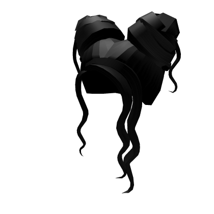 Catalog Black Braided Boho Buns Roblox Wikia Fandom - black braided boho buns roblox id