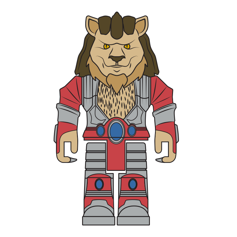  Roblox Lion Knight 2.75 Inch Figure with Exclusive Virtual Item  Code : Everything Else