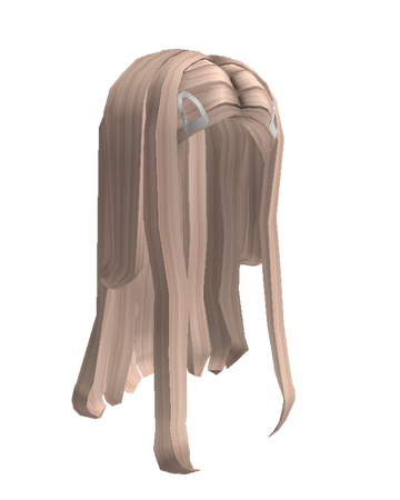 Catalog Long Blonde Hair With Clips Roblox Wikia Fandom catalog long blonde hair with clips