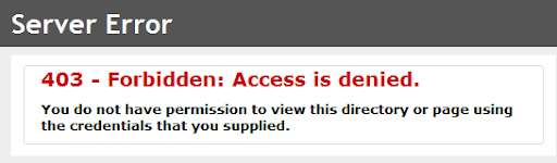 Pull access denied for