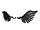 Black 8-Bit Wings