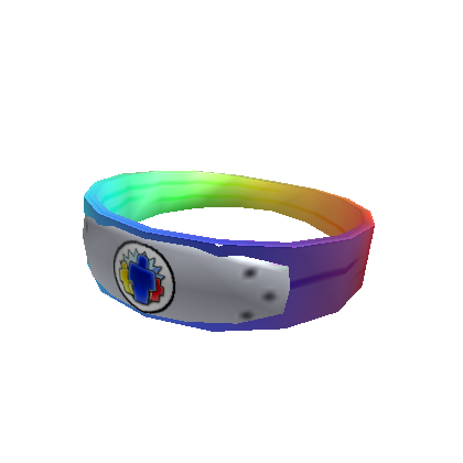 Catalog Full Spectrum Groupmaster Headband Roblox Wikia Fandom - wrist band roblox