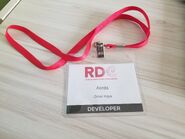 RDC name badge