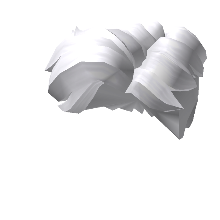 White Floof Hair Roblox Wiki Fandom - roblox completely white