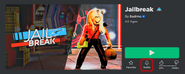 An example of one of the games from Roblox with the notify button.