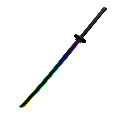 Cartoony Rainbow Katana Roblox Wiki Fandom - roblox cartoony rainbow set