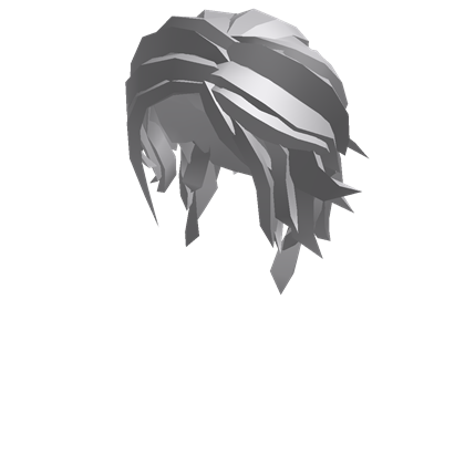 White Anime Hair Roblox Wikia Fandom - Anime Boy Hair Roblox Png,Black And  White Anime Png - free transparent png images 