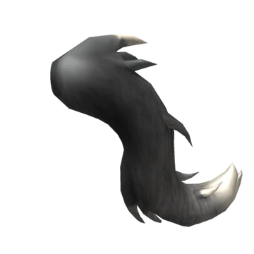 black wolf tail png