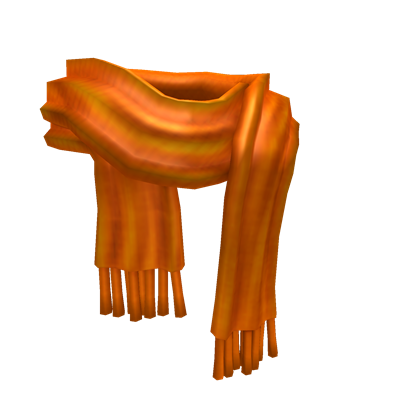 Catalog Orange Winter Scarf Roblox Wikia Fandom - combat scarf roblox