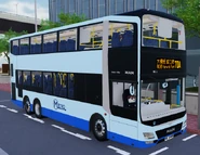 70A線用車正前往大橋恆域口岸