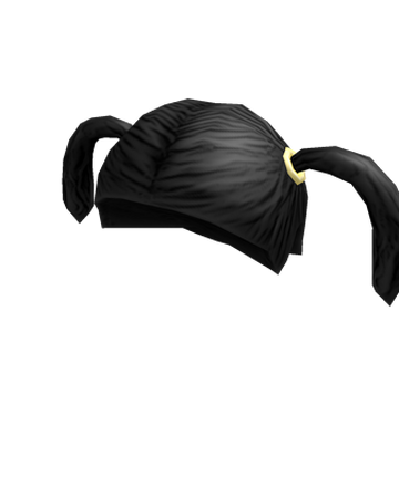 Catalog Black Pigtails Roblox Wikia Fandom - black headband roblox id code