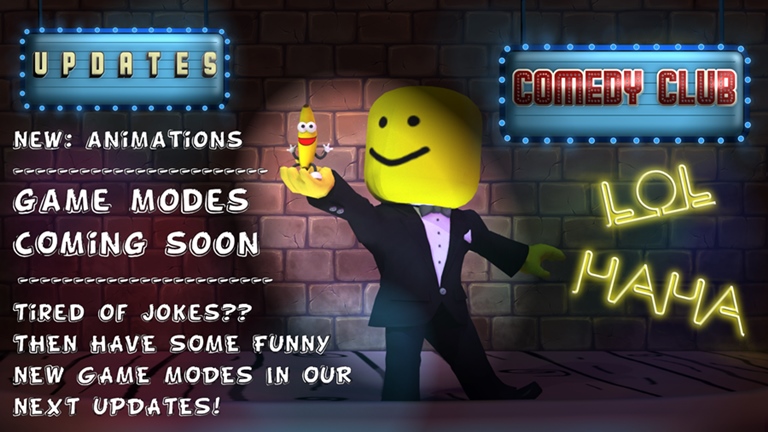 Endlessamazement Comedy Club Roblox Wikia Fandom - code for higher meme roblox