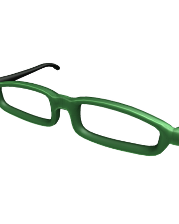 Green Thick Rimmed Glasses Roblox Wiki Fandom - thick rimmed glasses roblox code