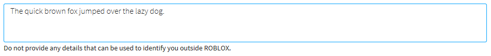 Category Features Roblox Wikia Fandom - roblox account blurb
