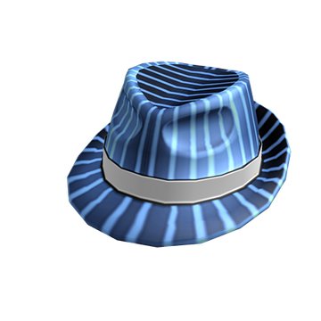 Blue Top Hat with White Band, Roblox Wiki