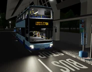 70A線用車途經路博斯城際跨海大橋恆域口岸離境大堂