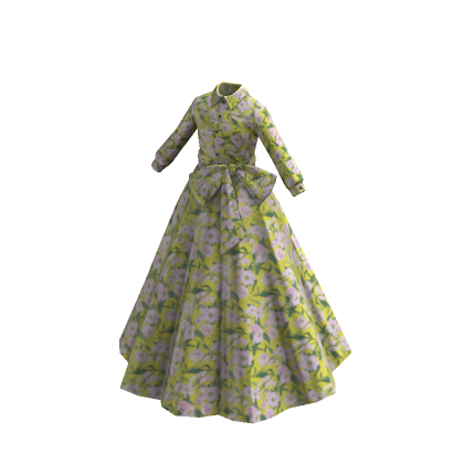 Carolina Herrera Floral Dress - Klossette | Roblox Wiki | Fandom