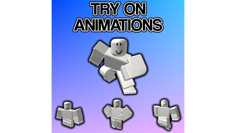 Try On Animations Roblox Wikia Fandom - animation roblox studio wiki