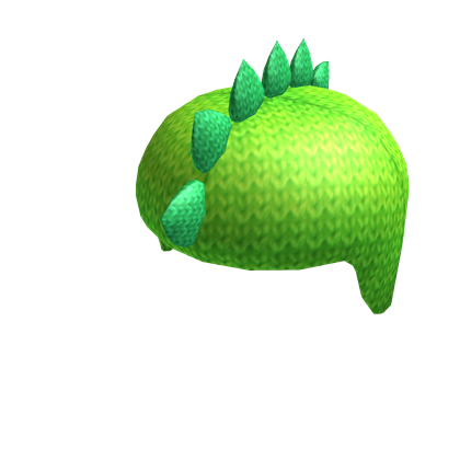 roblox green dino hat