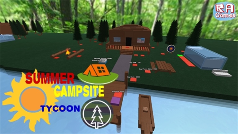 Summer Campsite Tycoon Roblox Wiki Fandom - roblox tycoon thumbnail