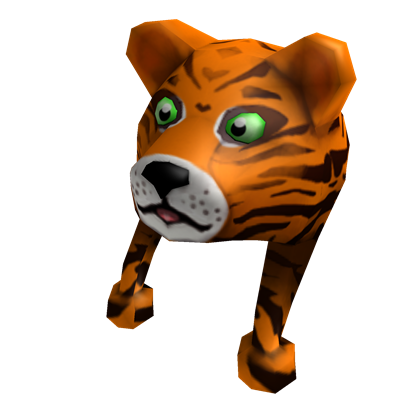 Roblox Tiger Hat - tiger head roblox