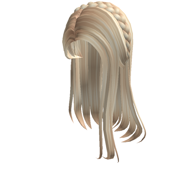 straight blonde hair roblox code