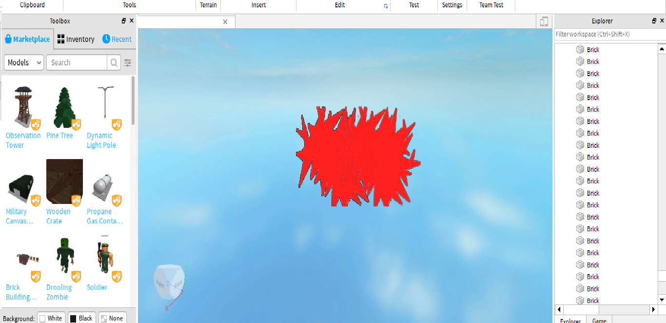 User Blog Midorigurrenfu I Found This In Roblox Studio Is This A Glitch Roblox Wikia Fandom - is roblox developer forum glitched