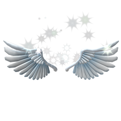 Sparkling Angel Wings Roblox Wiki Fandom - roblox avatar free wings