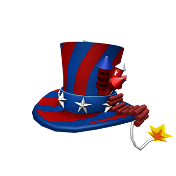 Blue Top Hat with White Band, Roblox Wiki