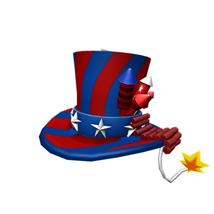 Catalog Firecracker Top Hat Roblox Wikia Fandom - roblox 4th of july ban